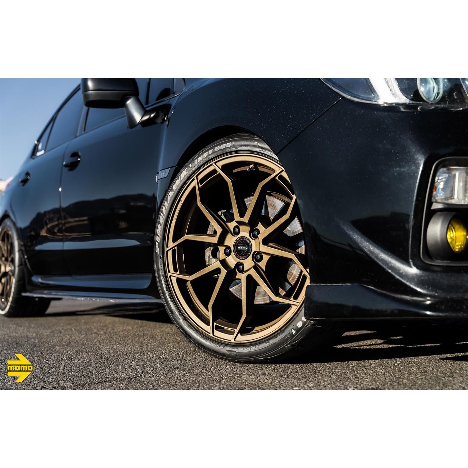 MOMO M10298565P45 19x8.5 Anzio Wheel, 5x114.3, Satin Bronze