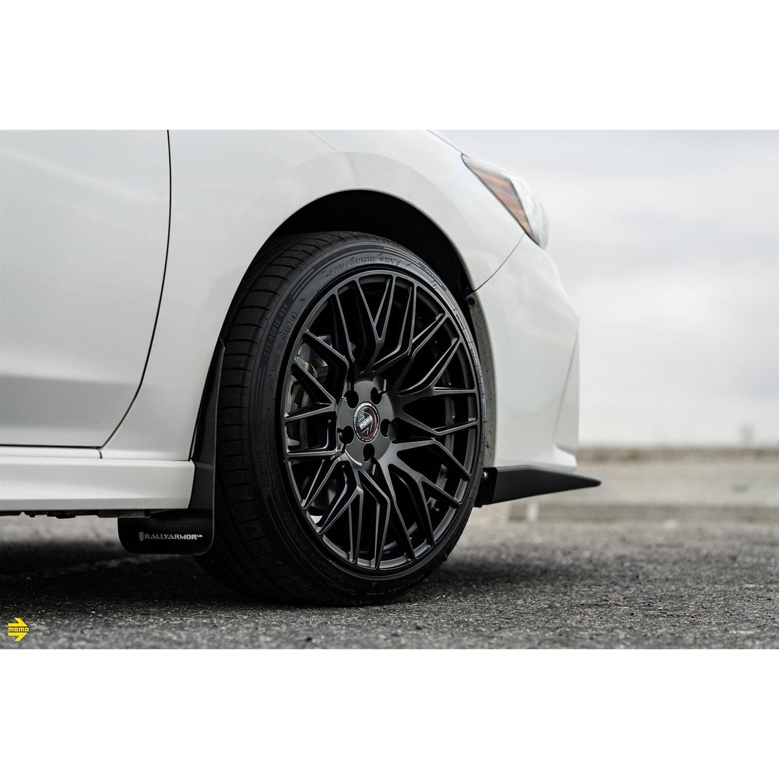 MoMo✩* MOMO M10588544P45 18x8.5 Catania Wheel, 5x112, Satin Black