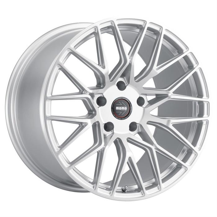 MOMO M10688531P42 18x8.5 Catania Wheel, 5x108, Gloss Silver