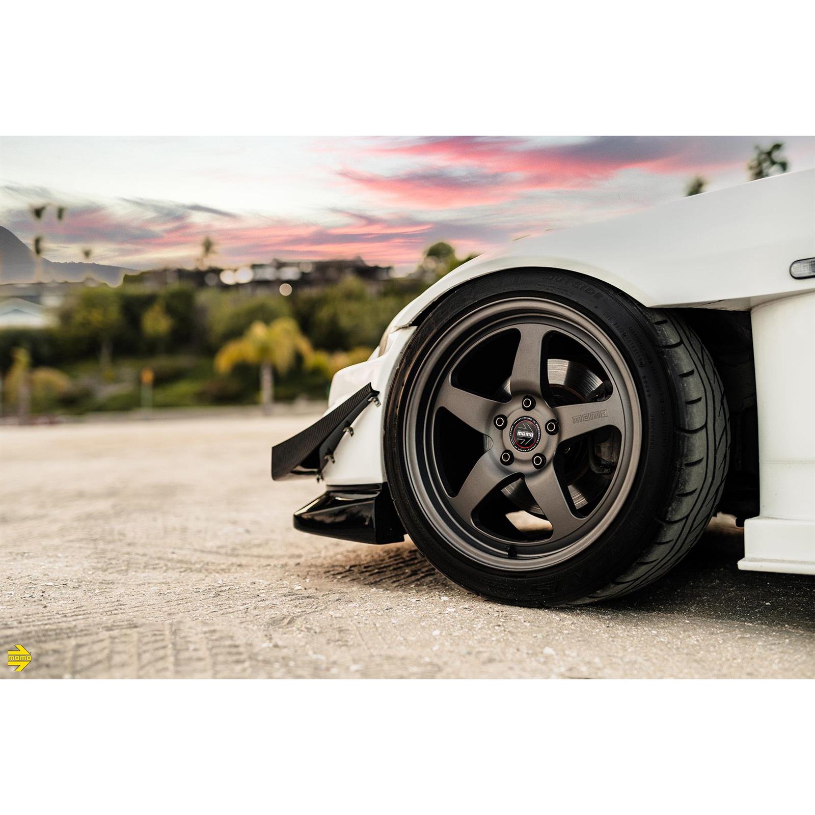 MOMO M11288065P40 18x8 Etna Wheel, 5x114.3, Satin Anthracite