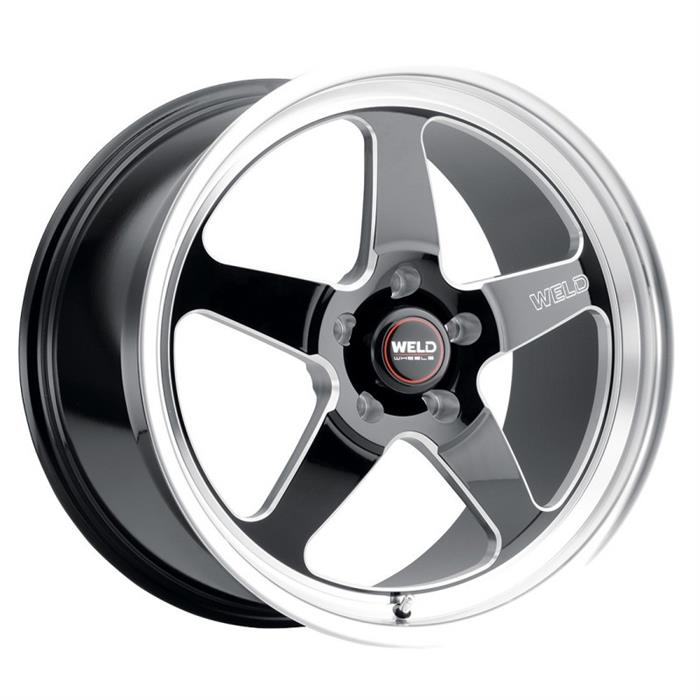 Weld Racing S10471173425 17x11 Ventura Wheel, 5x127, Gloss Black