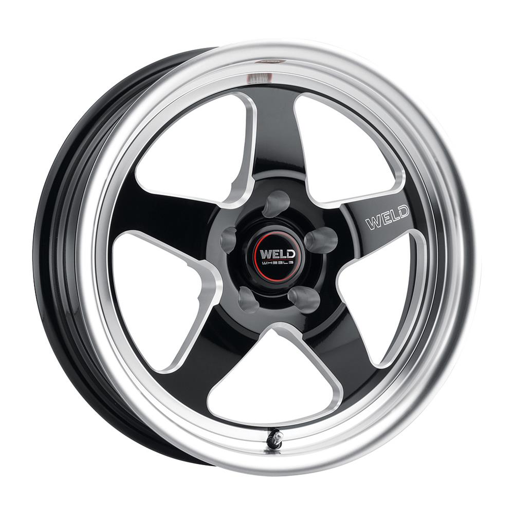 Weld Racing S1557C063N10 Weld 17X5, Ventura Drag, 5X120.65 - 17x5