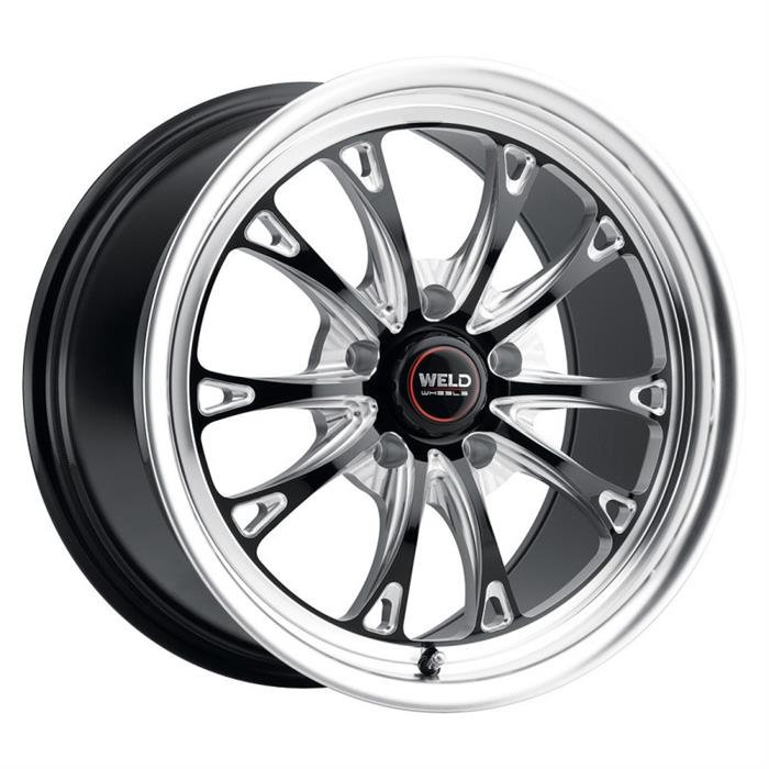 湊 2ロール Weld Racing S1578C022N23 18x5 Belmont Wheel, 5x120, Gloss Black