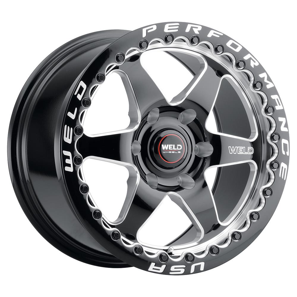 Weld Racing S90970089P42 Weld 17X10, Ventura 6 Beadlock, 6x135