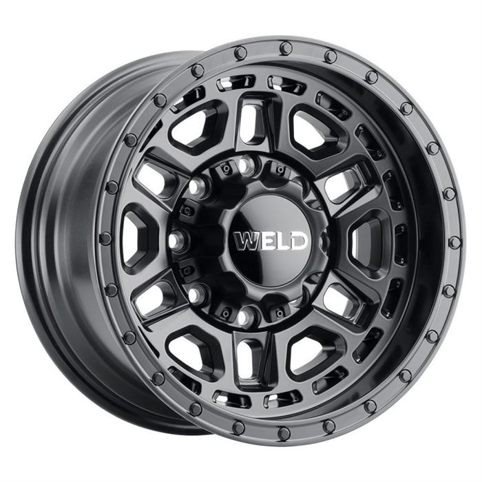 Weld Racing W11978502625 17x8.5 Crux Wheel, 5x108, Satin Black