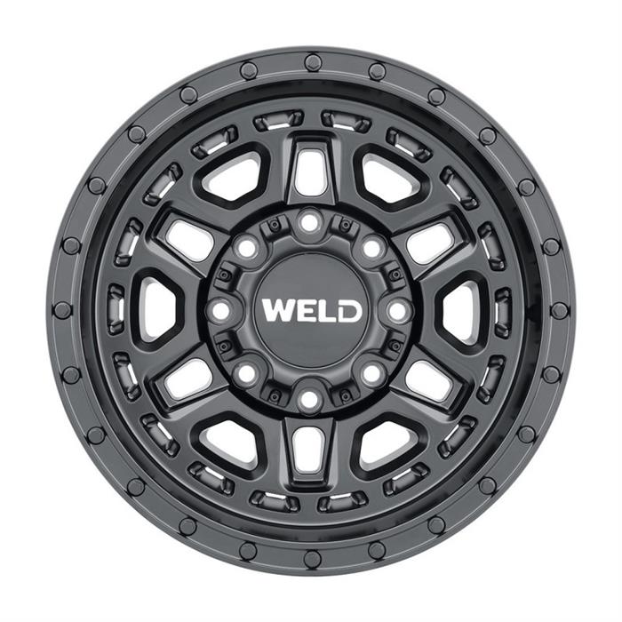 Weld Racing W11979082500 17x9 Crux Wheel, 8x165.1, Satin Black