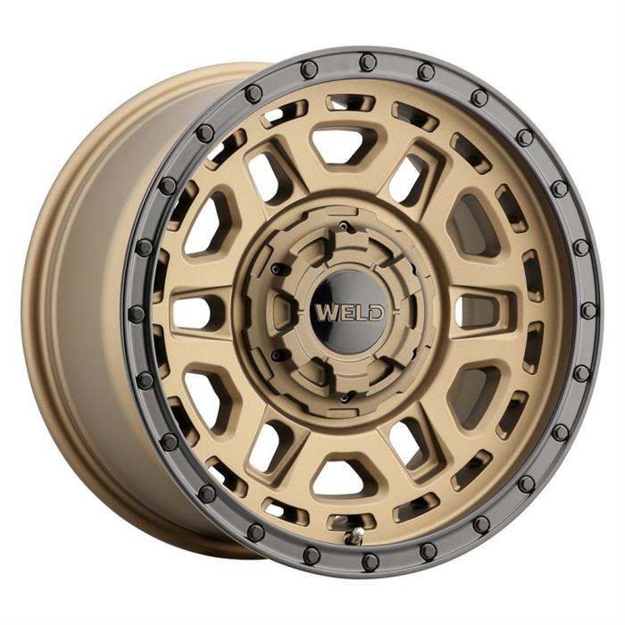 Weld Racing W12070026450 17x10 Crux Wheel, 5x114.3, Bronze/Black