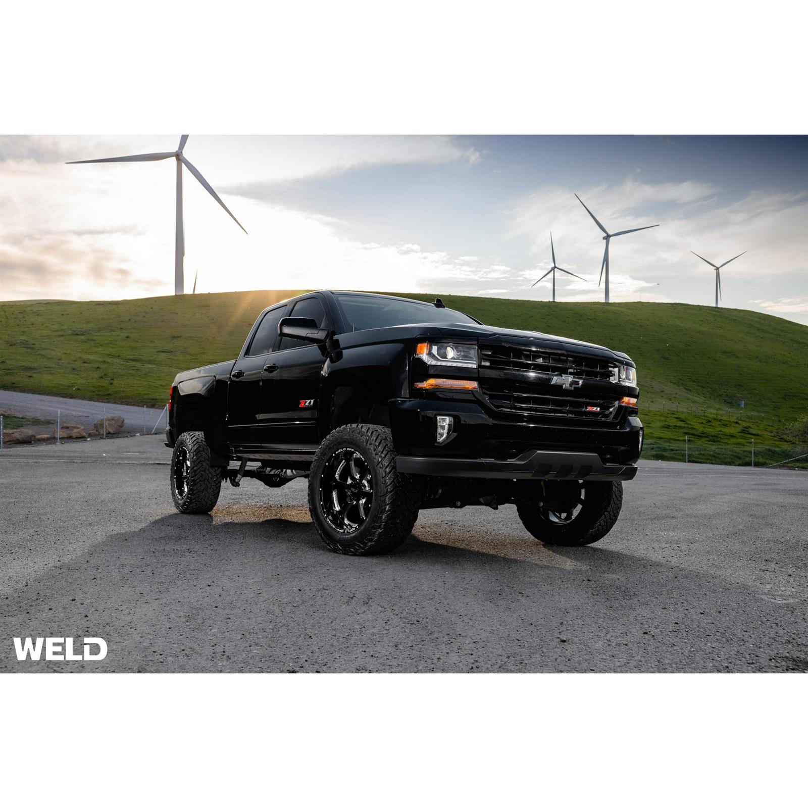 Granadaページ Weld Racing W12502084475 20x12 Granada Six Wheel, 6x139.7, Black