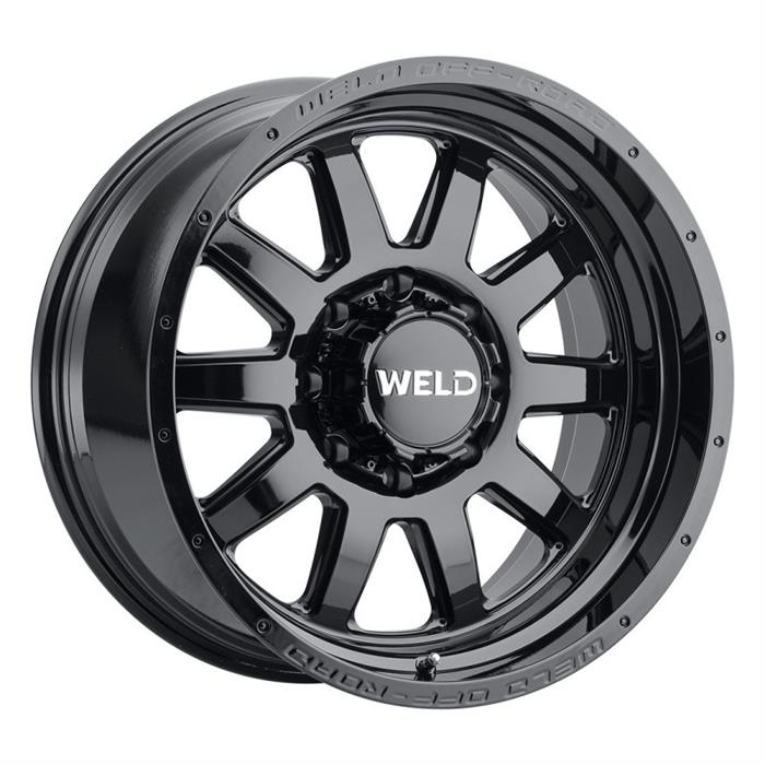 Weld Racing W16889018500 18x9 Stealth Wheel, 8x180, Gloss Black
