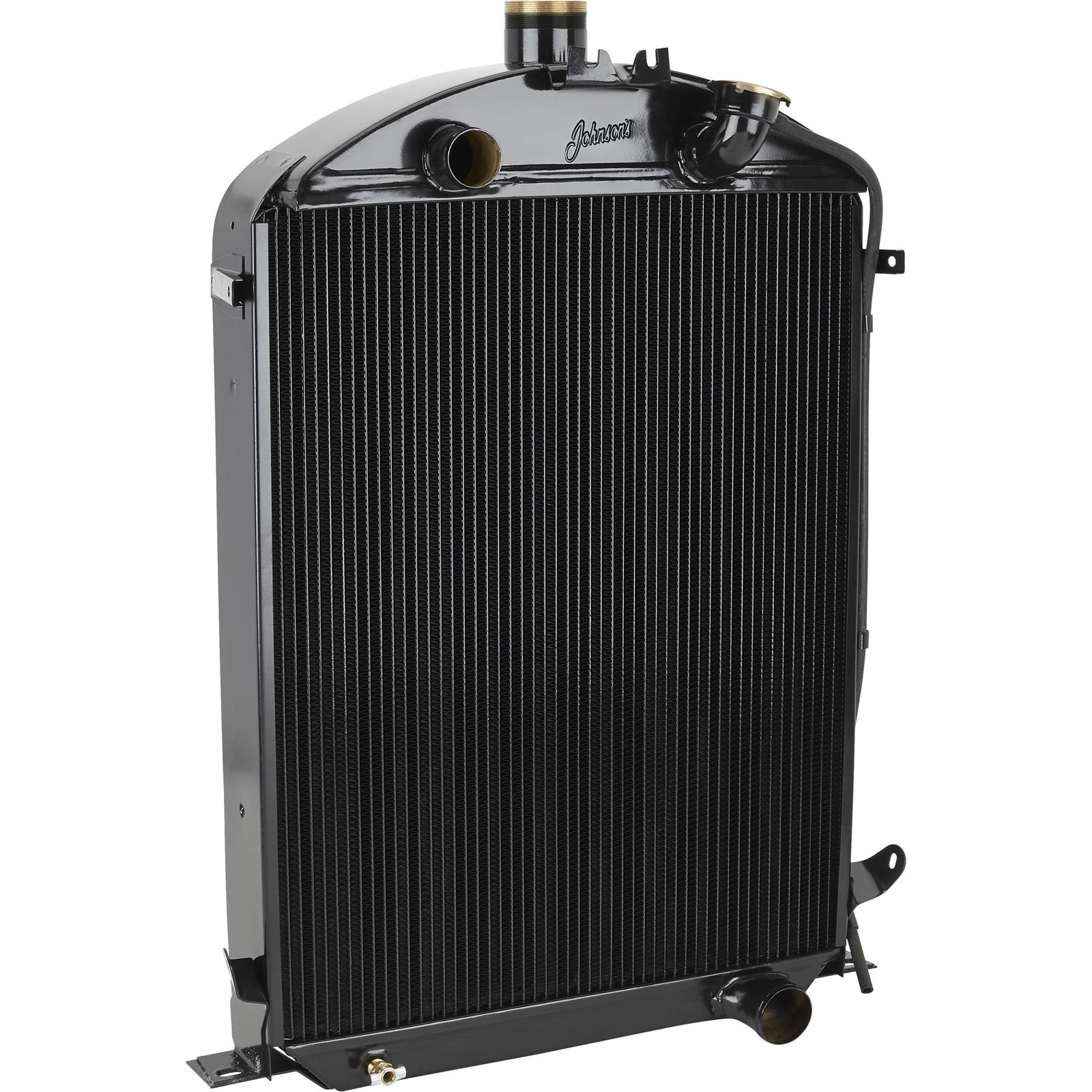 Johnson's 4-3031-0-1-D 30-31 Ford Radiator, SBC/BBC, No AC, Neck