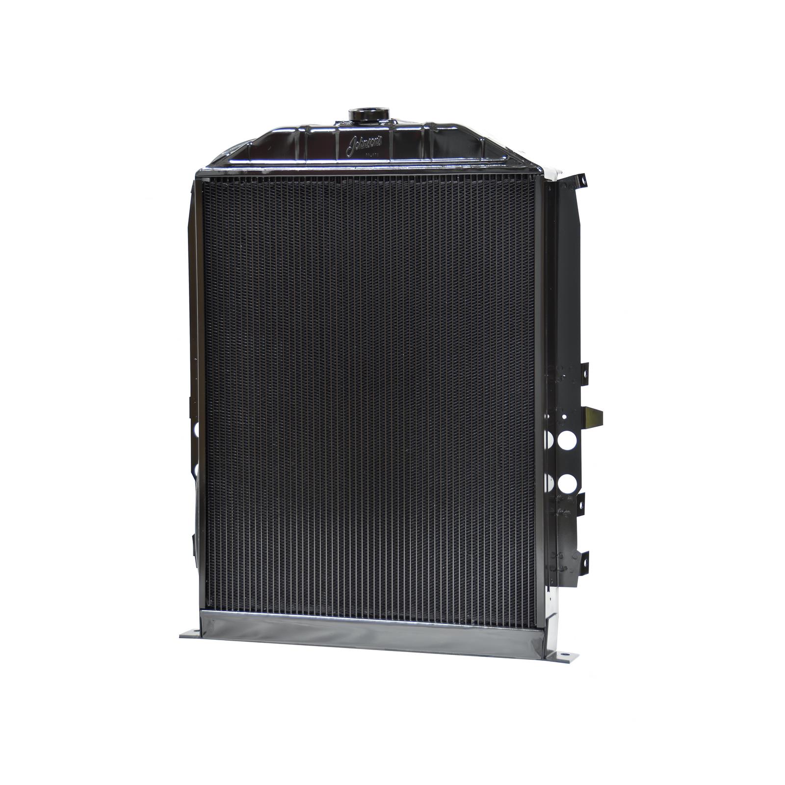 Lt Ht Radiator Johnson's 4-35-9-3-D 35 Ford Truck Radiator LS/LT Dummy Neck