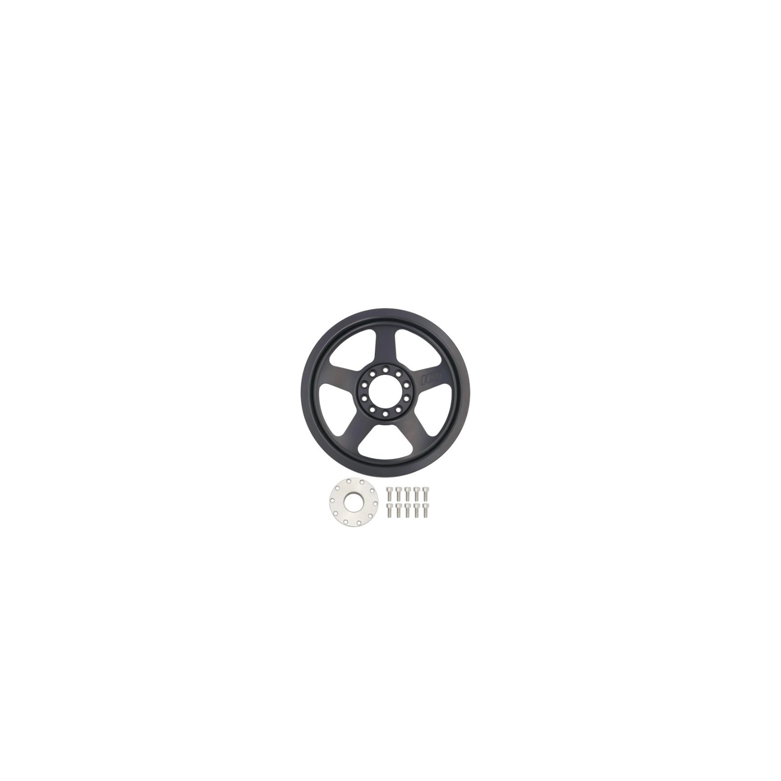 ICT BILLET PUL300-RB8-PS60 Power Steering Pump Pulley 8-Rib