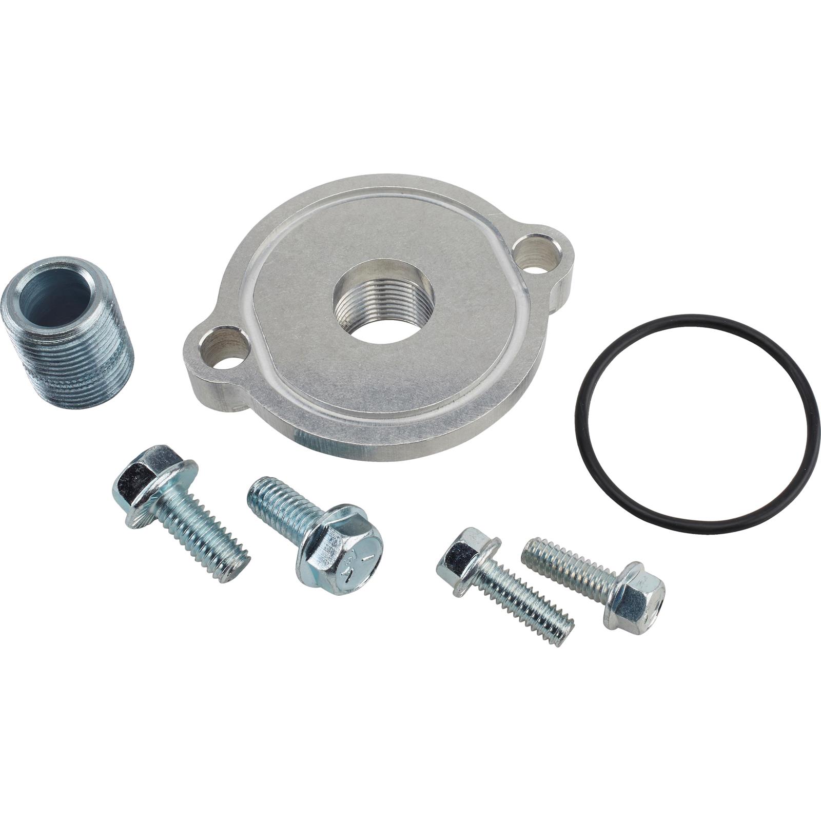 ICT Billet 551500 Oil Filter Adapter Plate, SBC