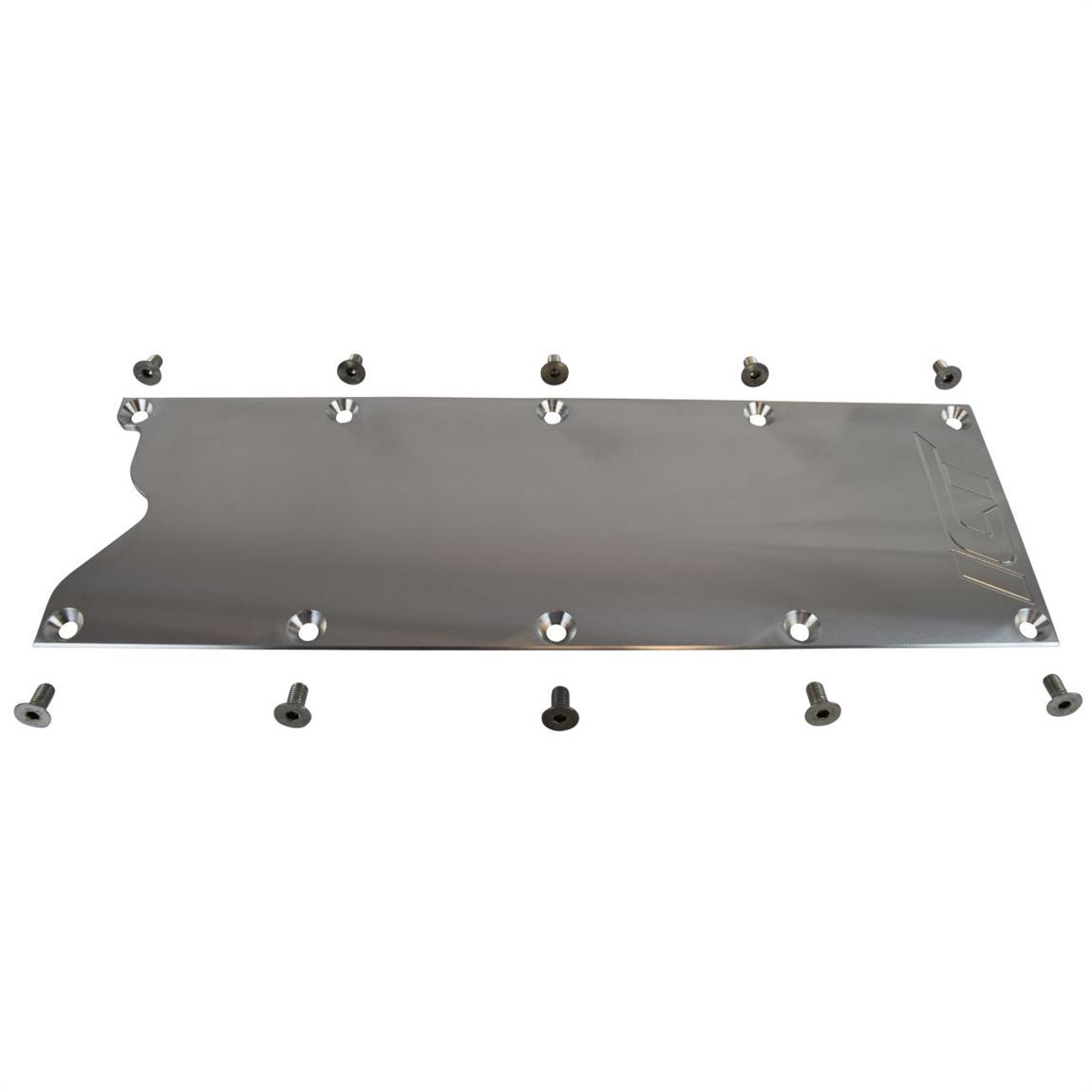 GM LS1 LS6 Black Finned Aluminum Engine Valley Cover Chevrolet Gen III//IV