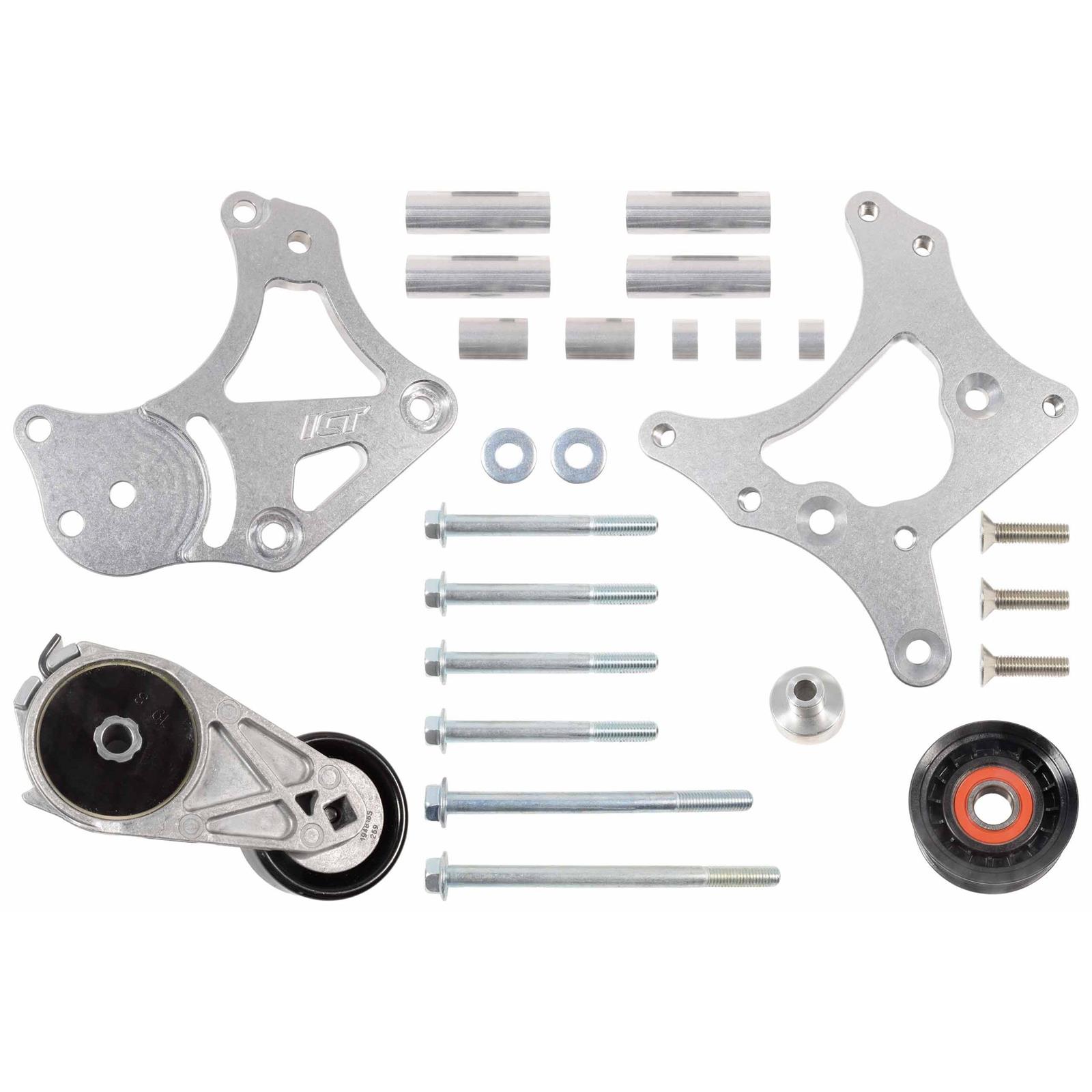 ICT BILLET 5517802 LS1 High Mount Alternator Relocation Bracket