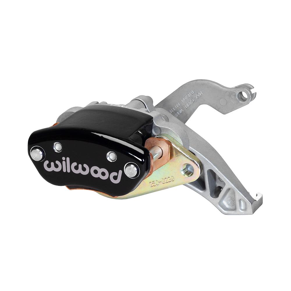 Wilwood Caliper - MC4 Mechanical Right Hand - Black 1.19in Piston 1.10in Rotor - Black