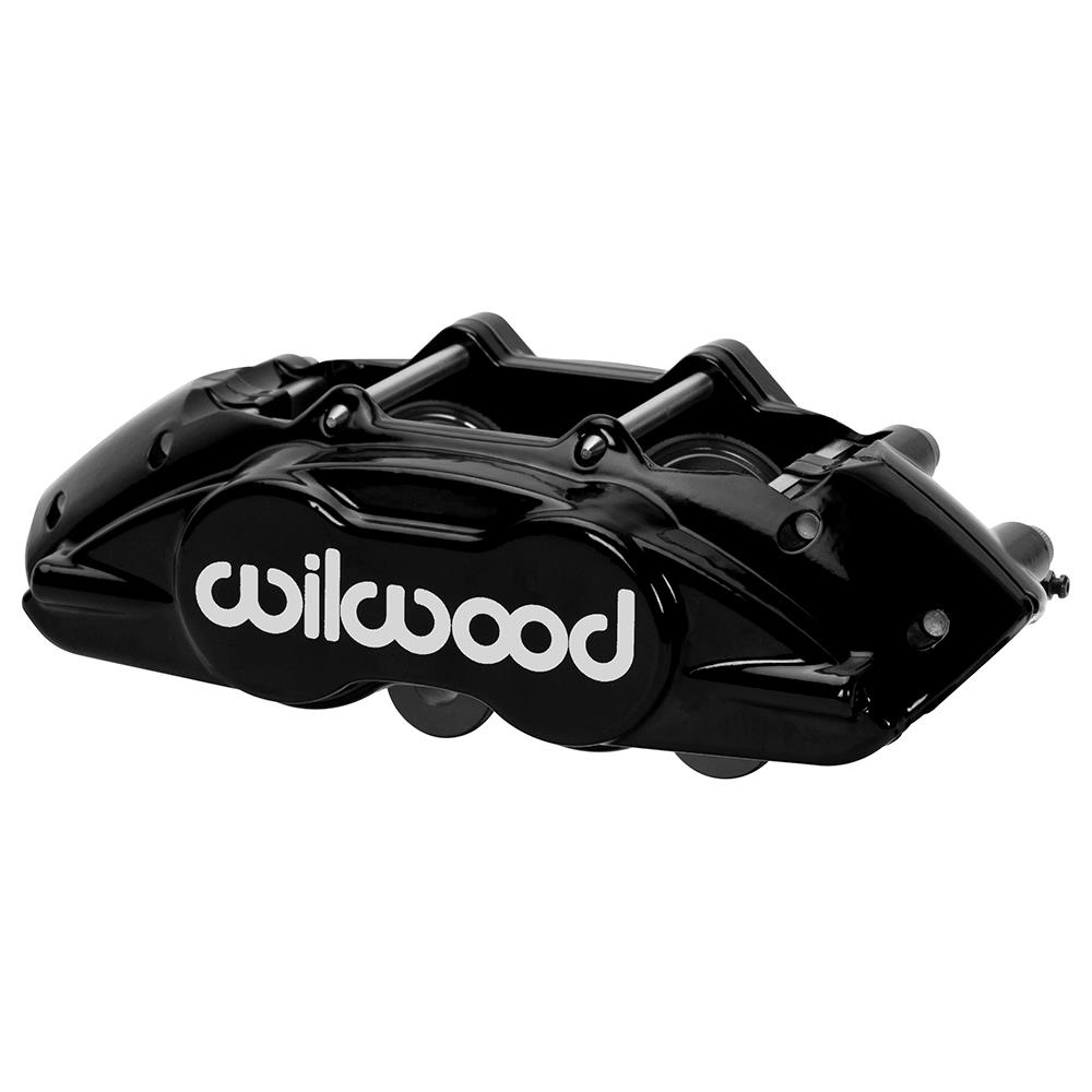 Wilwood 12016510BK D11 Four Piston Brake Calipers, Black
