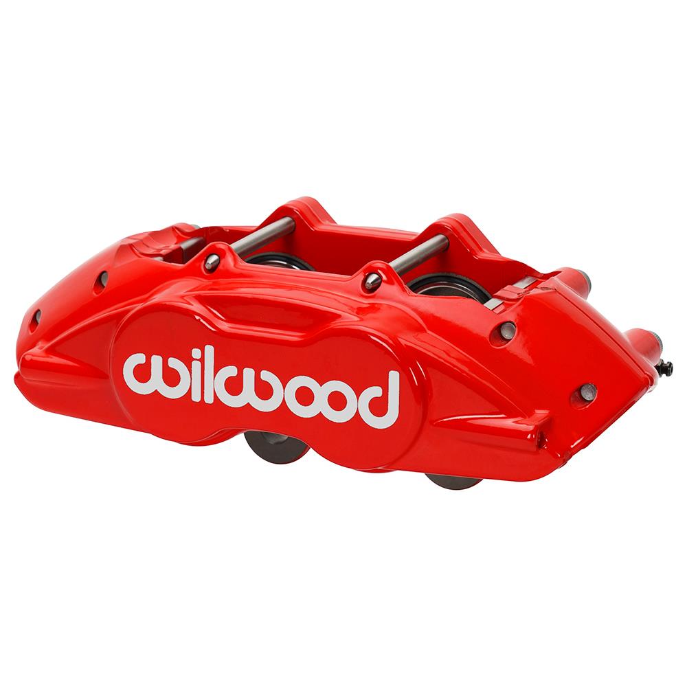Wilwood 12016510RD D11 Four Piston Brake Calipers, Red