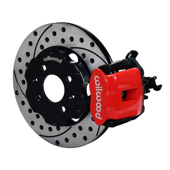 Front Red Wilwood 140-12996-R Brake Kit
