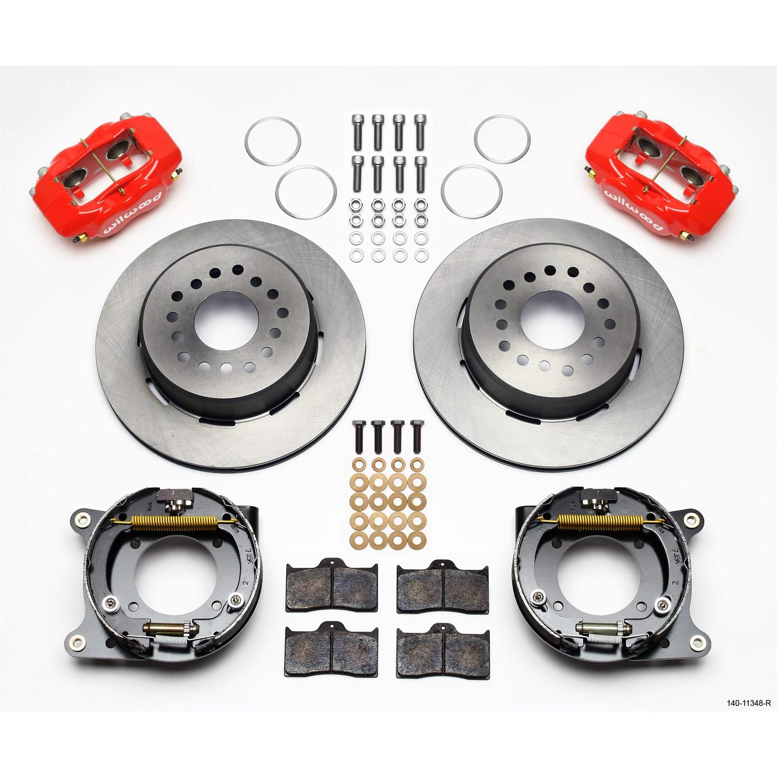 Wilwood 14011348R FDLI Pro Series Rear Disc Brake Kit, 195557 Chevy