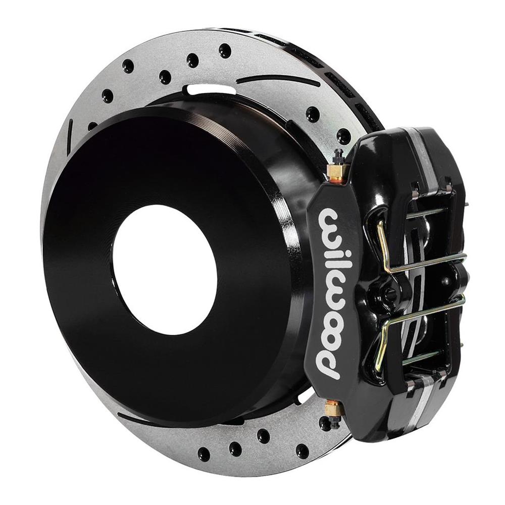 Wilwood Forged Dynapro Low-Profile 4 Piston Rear Brake Kit - Black - GM G-Body 1978-88 140-17120-D main image 0