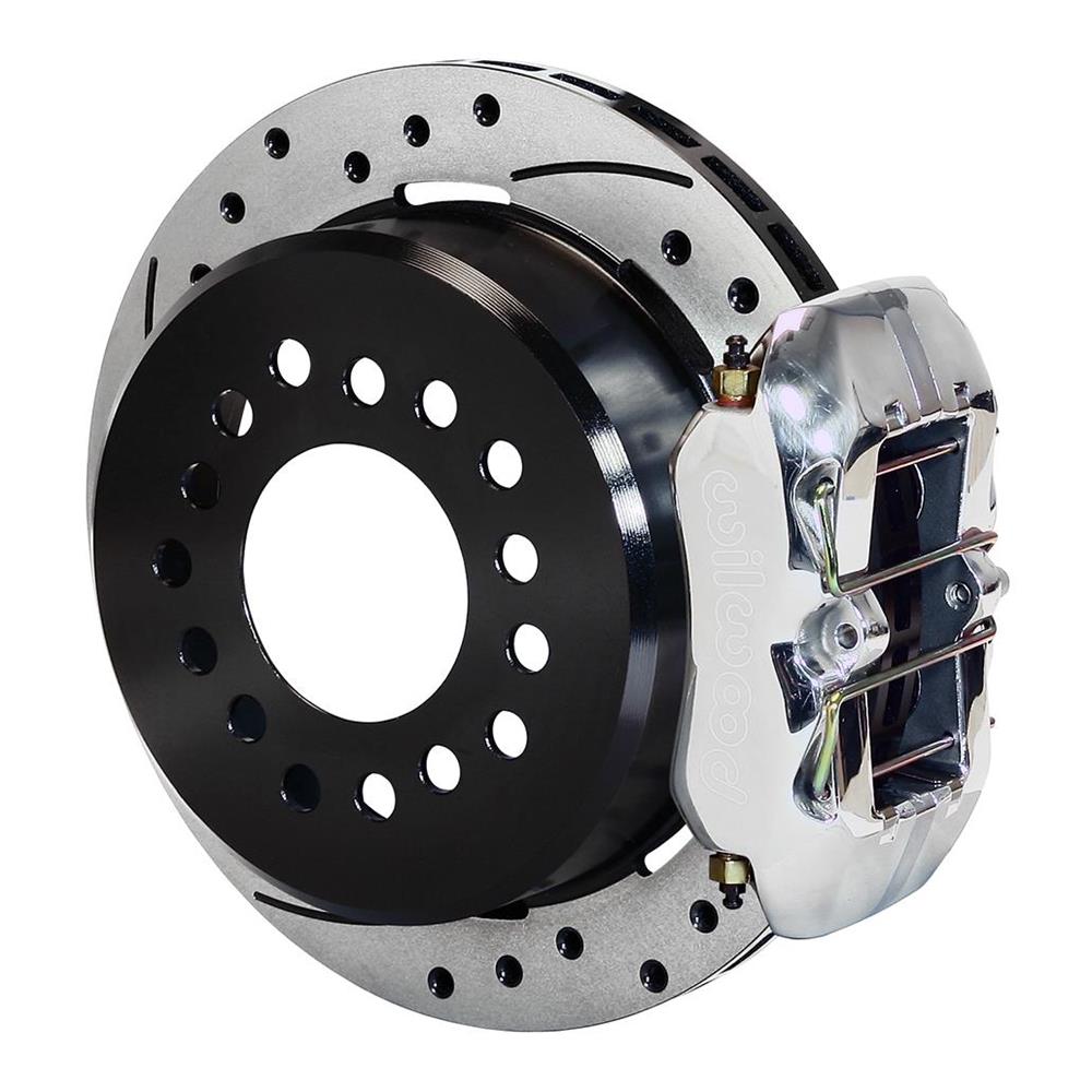 Wilwood Dynapro Low-Profile Rear Parking Brake Kit - Black - Big Ford main image 1