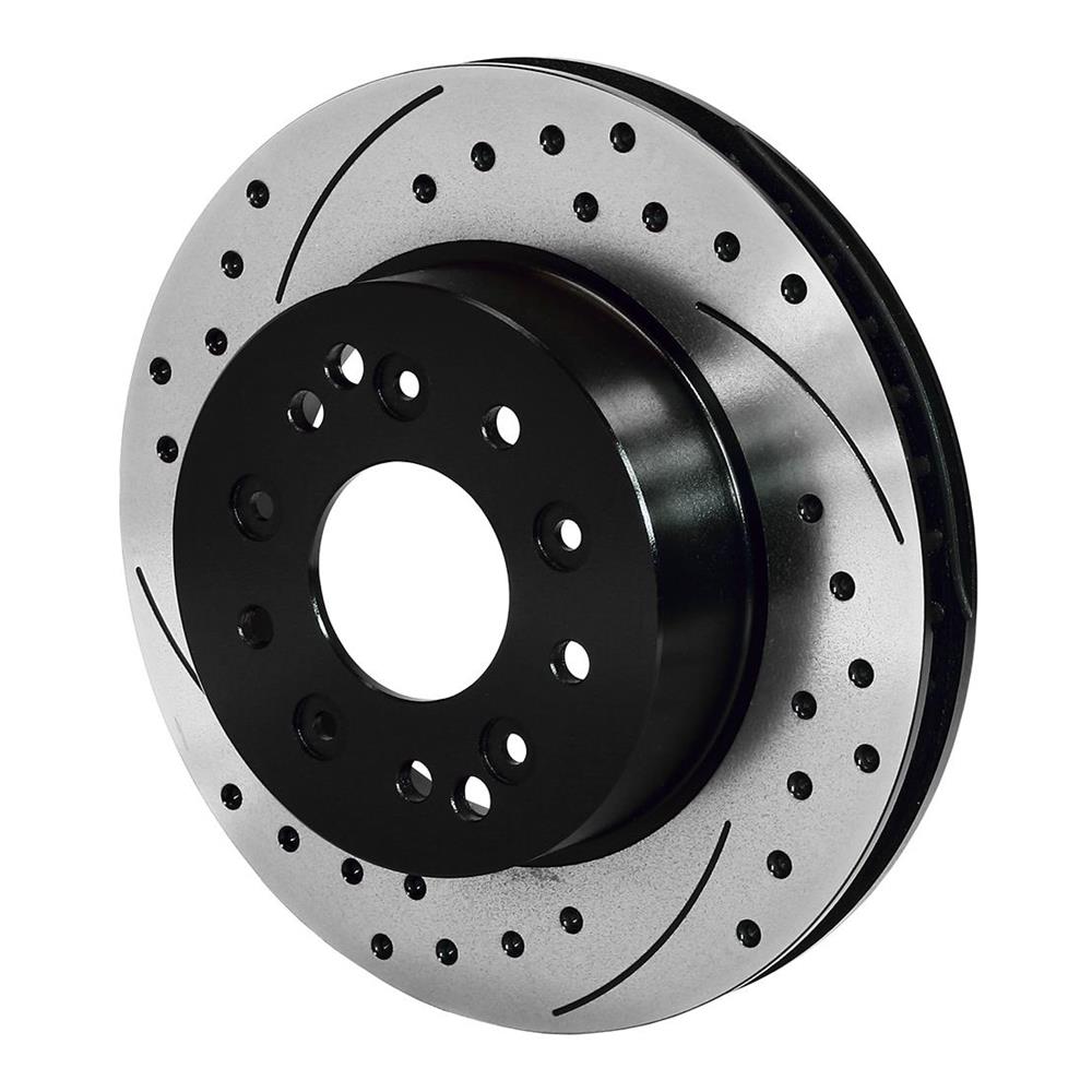 Wilwood 140-11739-D Promatrix Rear Rotor Kit, 1965-82 Corvette C2/C3