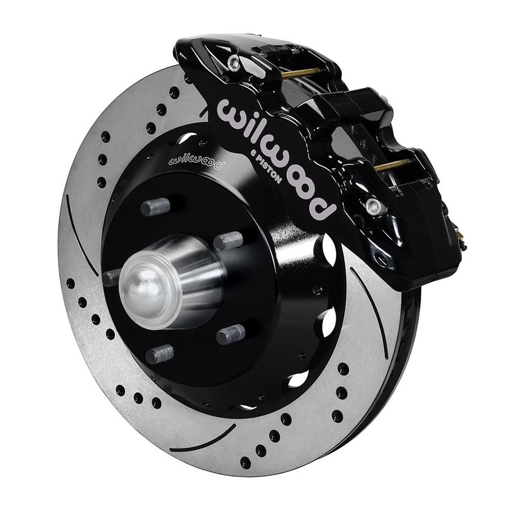 Wilwood 14013692D AERO6 Front Brake Kit, C10 CPP Spindle, Drilled