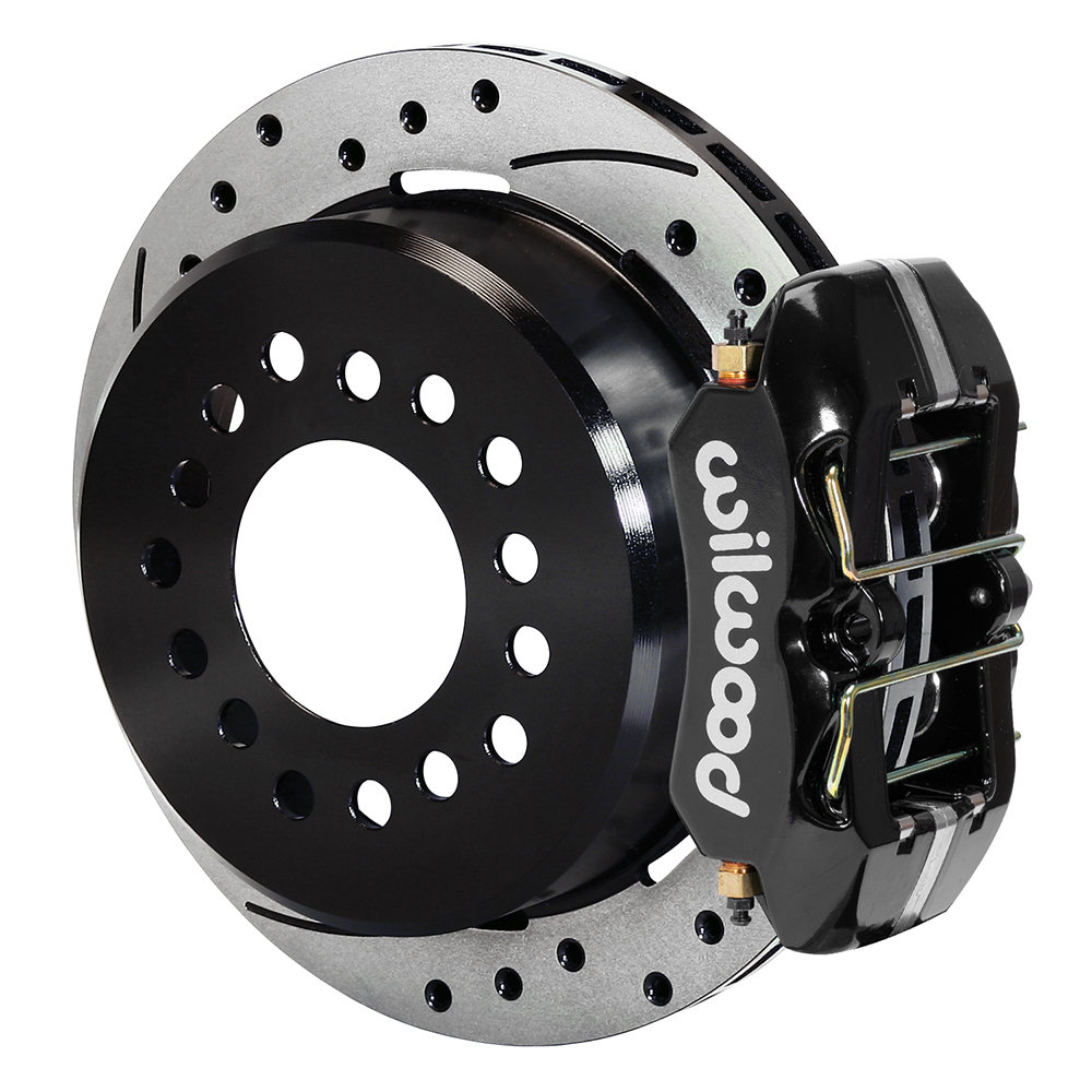 Wilwood Dynapro Low-Profile 11.00in P-Brake Kit Drilled Chevy 12 Bolt Spcl 2.81in Offset main image 1