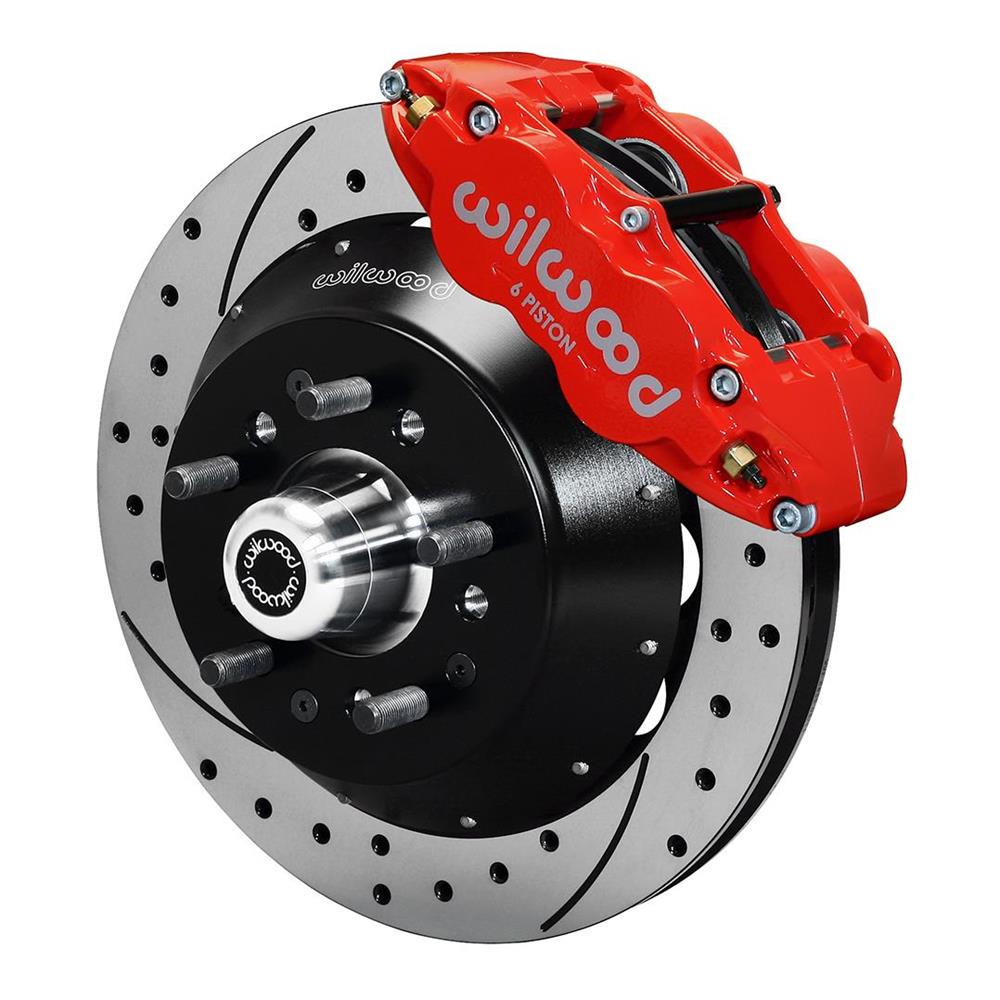 Wilwood Forged Narrow Superlite 6R Big Brake F&R Kit | Camaro/Nova 67-72 (140-12271-DR)