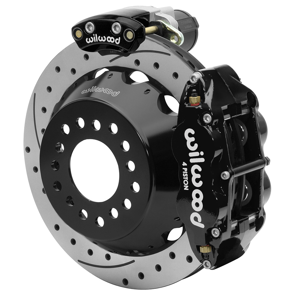 Wilwood 140-16155-D Superlite 4R Big Rear Electronic E-Brake Kit