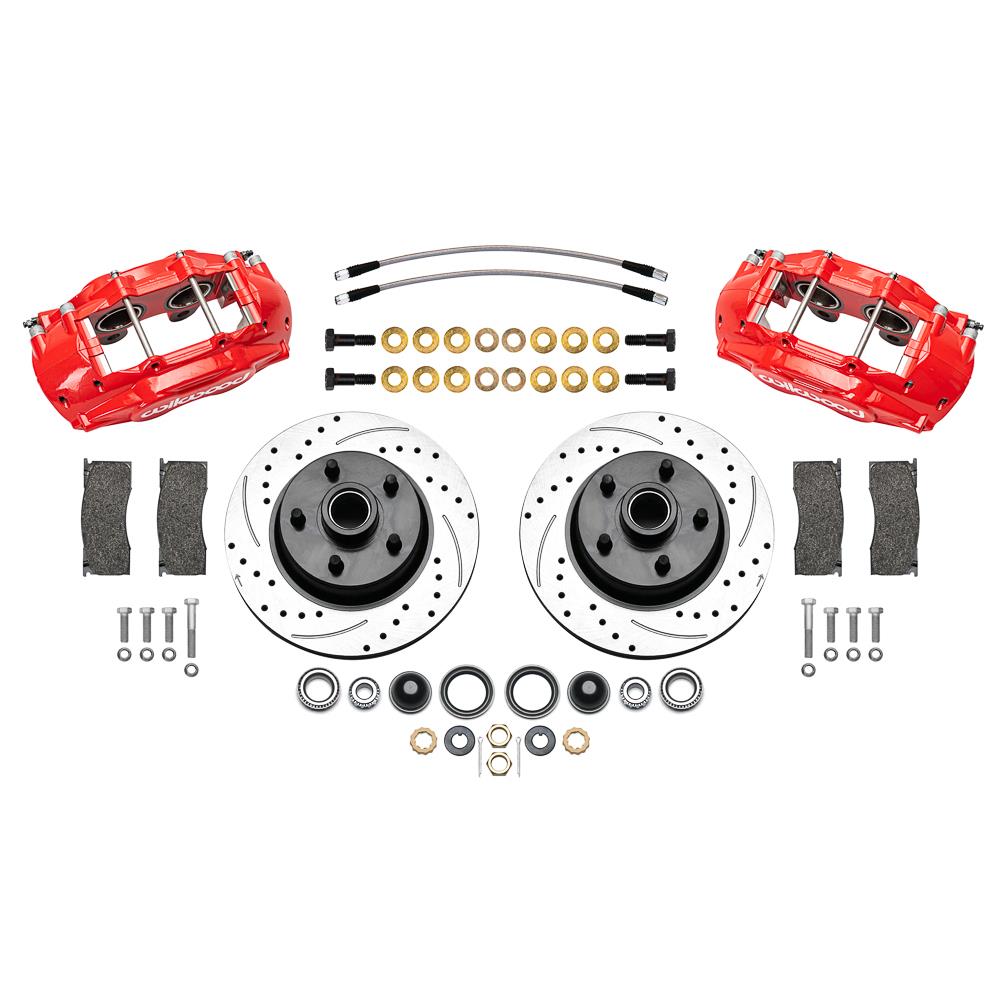 Wilwood Forged Dynalite Big Brake Front Kit | Mustang 65-69 (140-11072-DR) main image 1