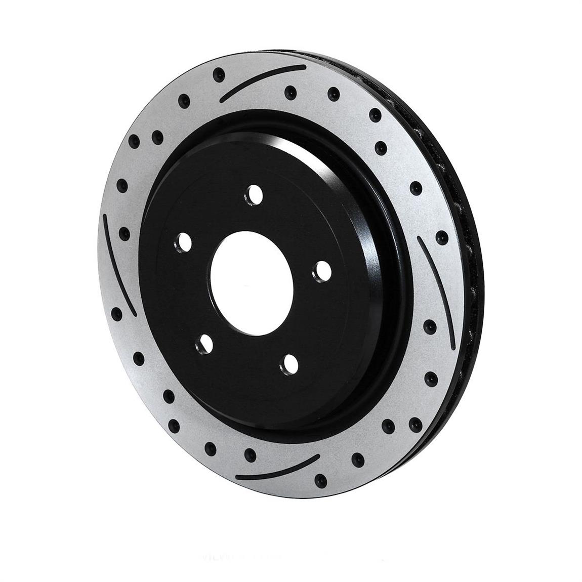 Wilwood 16014040BK SRP Drilled Performance Rotor & Hat
