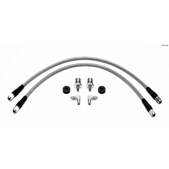 Wilwood 220-11382 Flexline Front Brake Line Kit, 2010 Camaro
