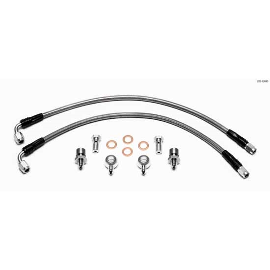 Wilwood 22012093 16 Inch Flexline Rear Brake Line Kit, FFR