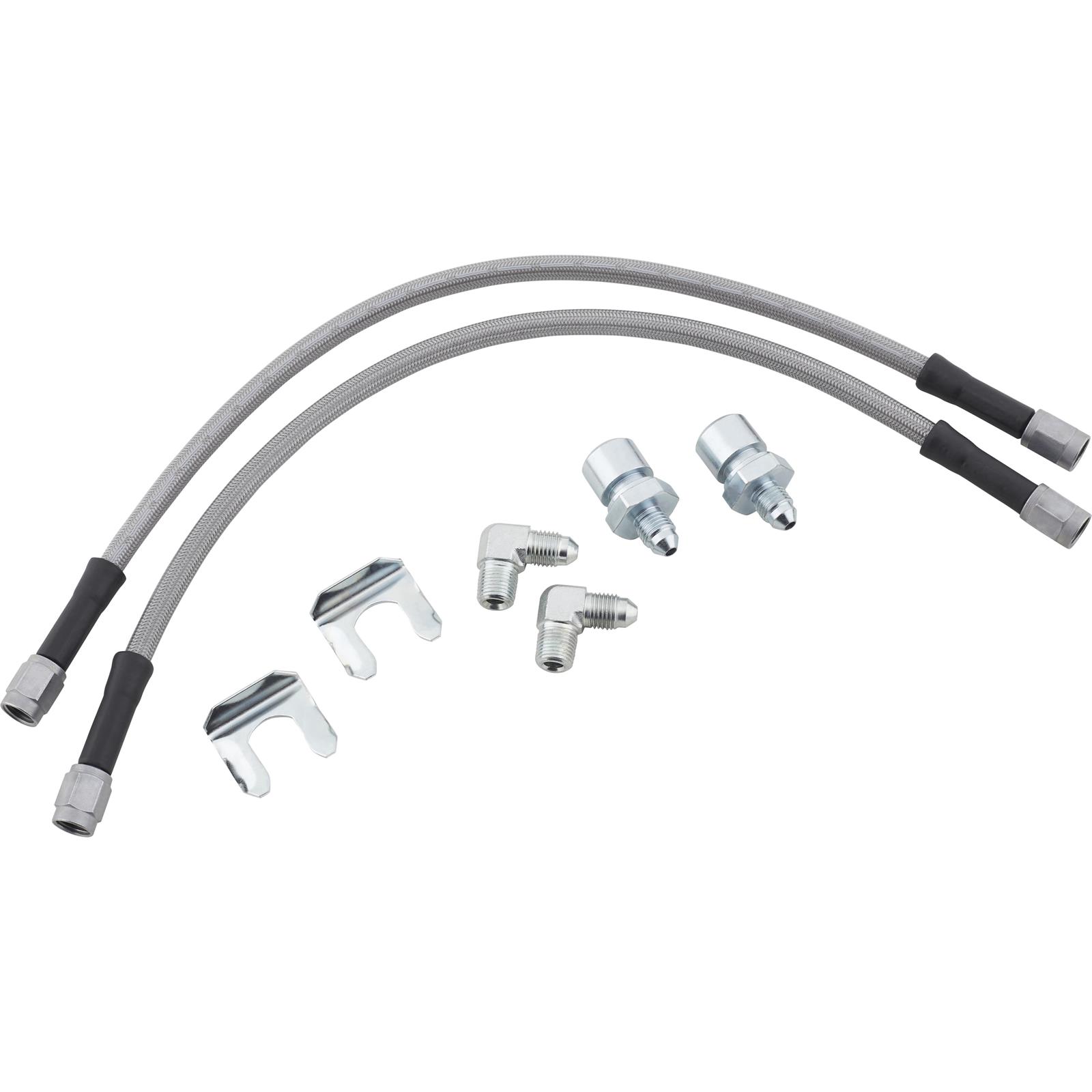 Wilwood 220-7056 Flexline Brake Line Kit, 67-72 GM w/DLS/FDL/SL6