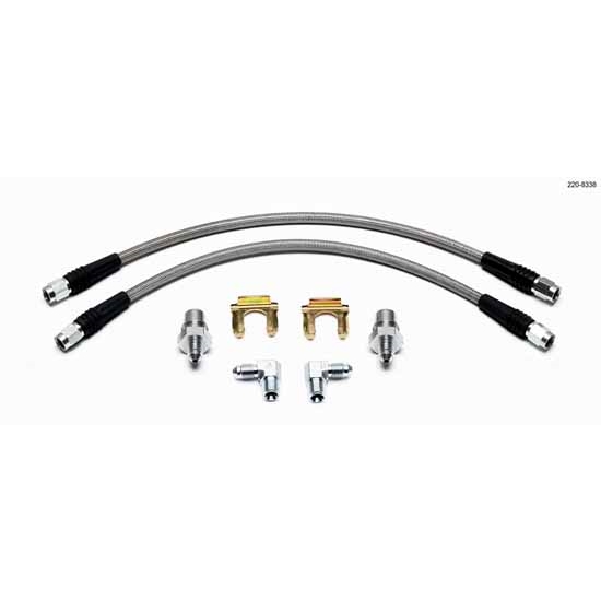 Wilwood Flexline Kit 1988-1996 Corvette w/ OEM Rear Caliper main image 1