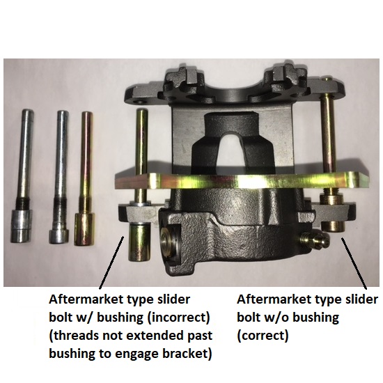 Wilwood 2300619 GM Metric Caliper Slide Bolts, Set of 4