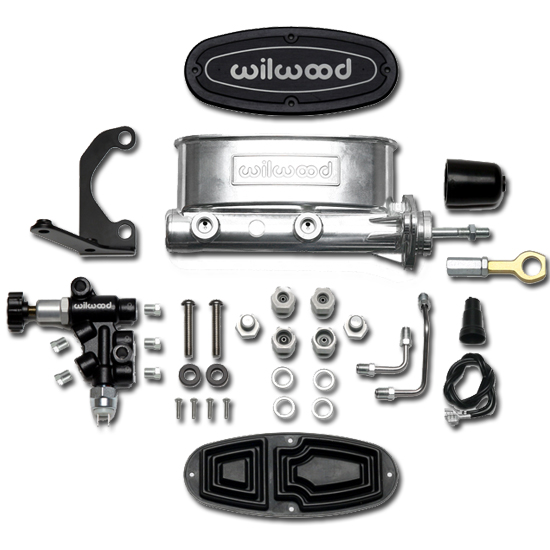 Wilwood 26114158P Master Cylinder Kit, 196587 Mustang, Polished