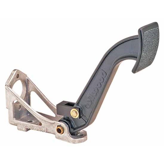 Wilwood 3401289 Floor Mount Clutch/Brake Pedal, Single M/C, 61