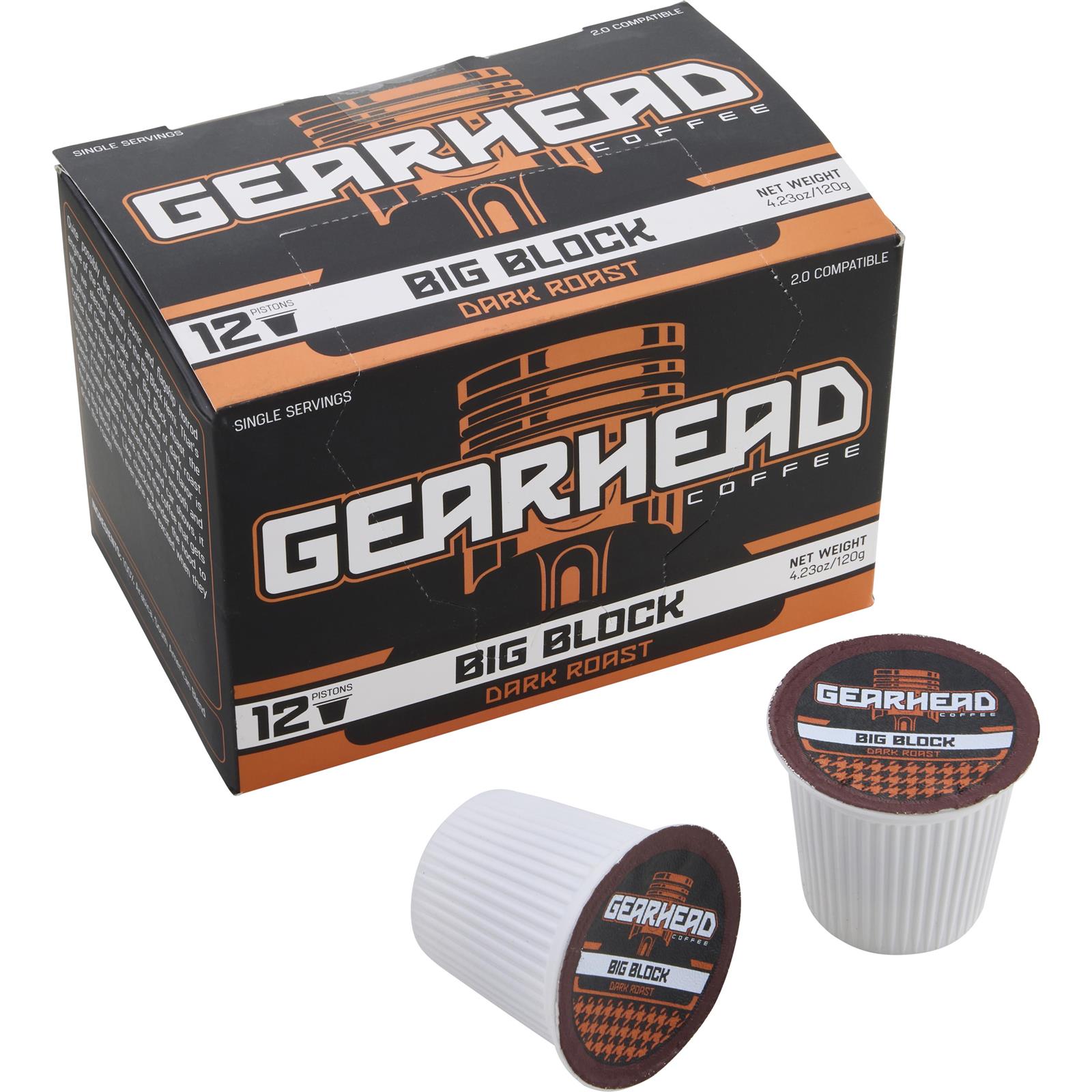 Gearhead Coffee 31007739969596 Big Block Dark Roast Coffee