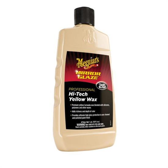 Meguiar's M2616 Mirror Glaze Hi-Tech Yellow Wax, 16 oz