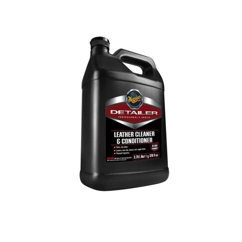 Meguiar's D18001 Detailer Leather Cleaner And Conditioner, 1 Gall