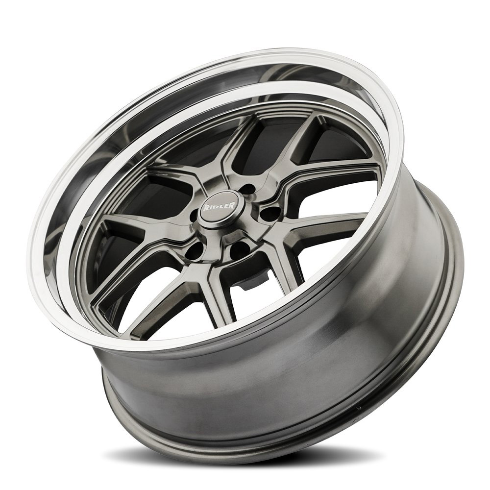 Ridler Wheels 6102161G 610 Wheels 20x10 Inch Grey Polished