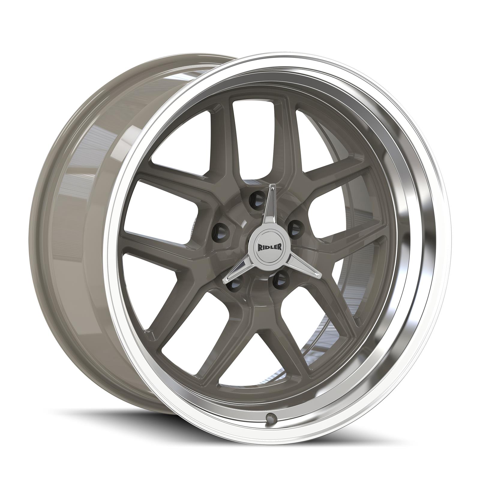 Ridler Wheels 6102865G 610 Wheels 20x85 Inch Grey Polished