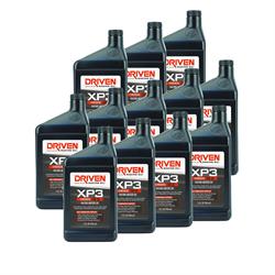 Driven Racing Oil 00307 XP3 Synthetic 10W30 Motor Oil, 12 Quarts