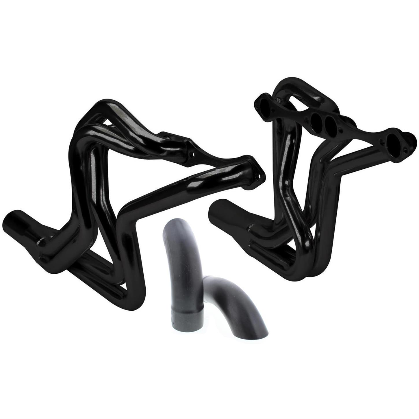Speedway SBC Street Stock Headers 1-5/8, 3 In Collector w/Kickout