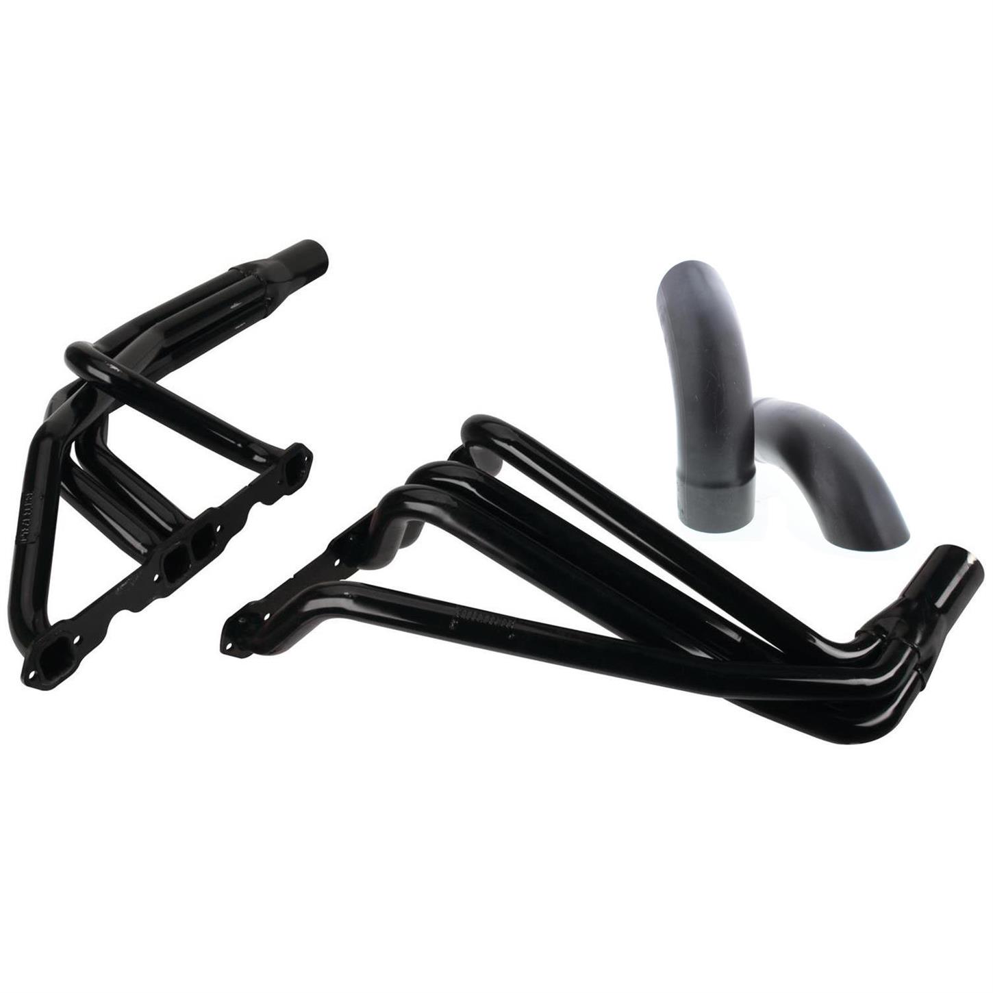 Schoenfeld 1101 SBC IMCA Modified Headers, 1-5/8 Inch w/Kickouts