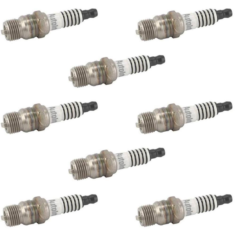 Autolite AR134 Spark Plugs, 14mm, Taper Seat, .46, Set of 8