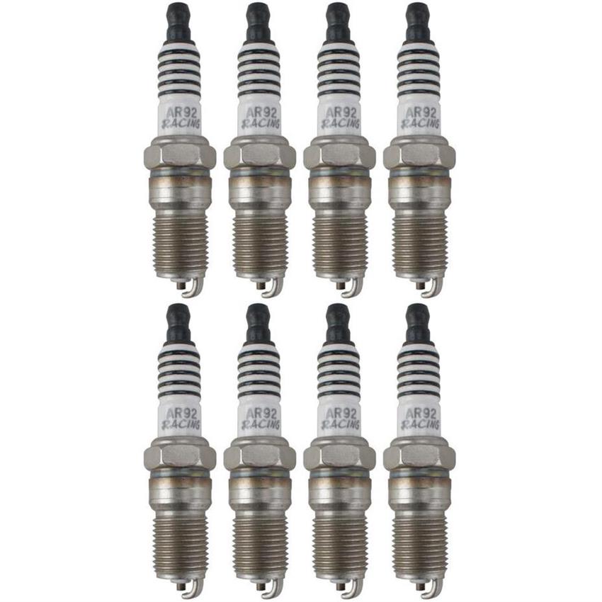 Autolite AR94 Power Tip Spark Plugs, .708 Reach, Hot, Set of 8